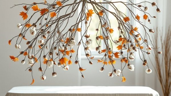 Elegant natural wall decoration for transforming your home post-feast.
