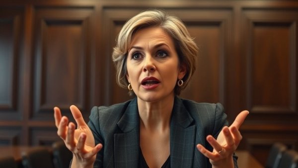 Intense debate on firefighter funding captured in meeting room.