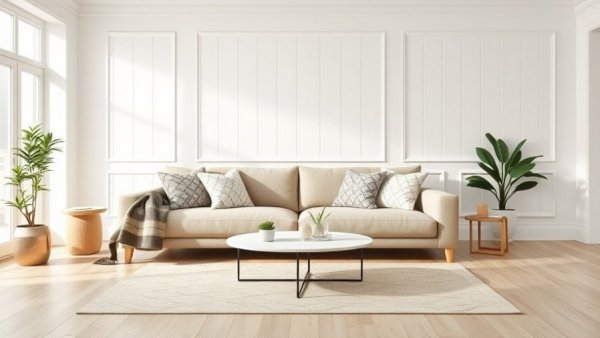 Contemporary furniture from the Stockholm 2025 Collection in a stylish living room.