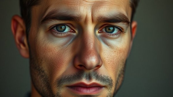 Neutral expression male portrait for Facebook Marketplace crime prevention.