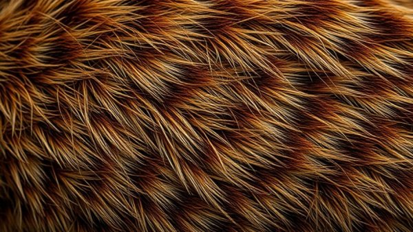 Close-up animal fur texture, Colorado fur ban impact on local wellness.
