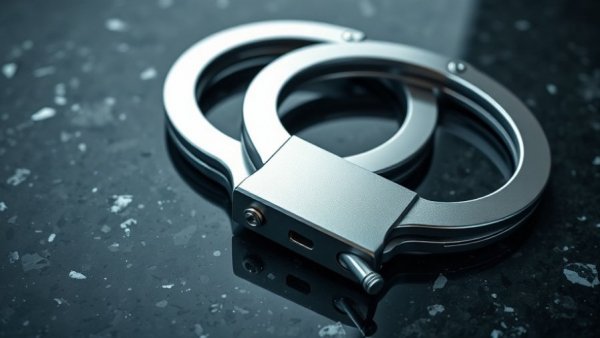 Close-up of handcuffs symbolizing 2024 election crimes in Arkansas.