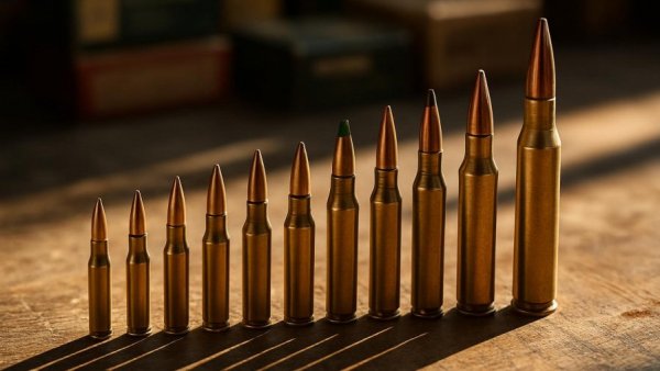 Comparison of different rifle cartridges on wood for home defense.