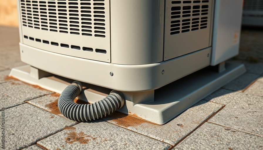 Home maintenance checklist for new homeowners vacuuming AC unit.