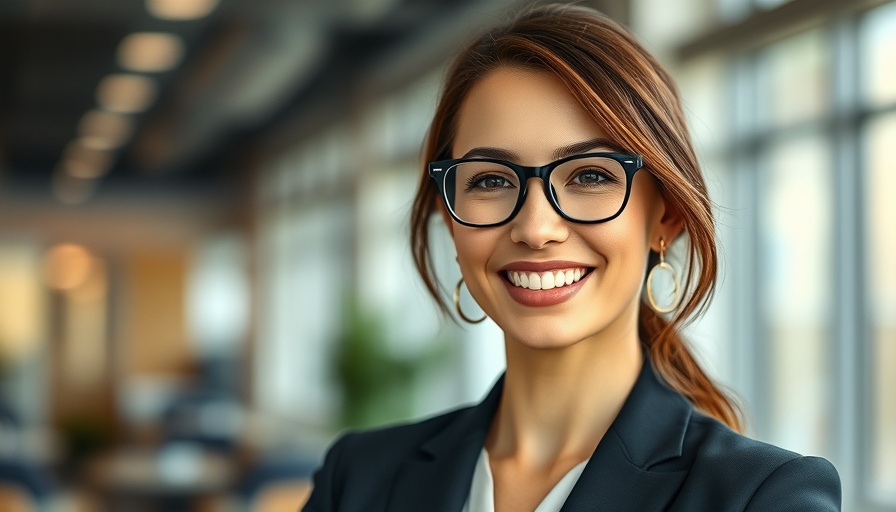 Ft Worth news professional woman smiling in office setting