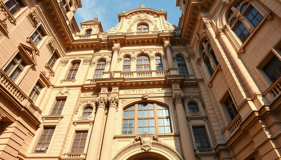 San Antonio City Hall architecture showcasing detailed facade.