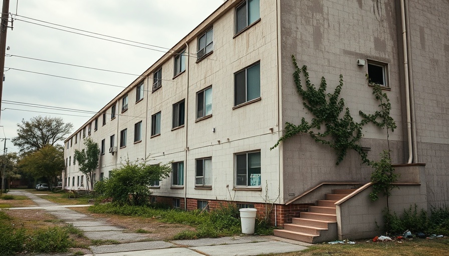 San Antonio suburban housing showing decay, highlighting affordable housing crisis.