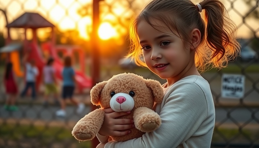 Texas measles outbreak notice at a playground.