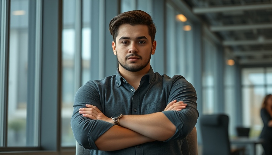 Young man seated in office linked to Scale AI investigation.