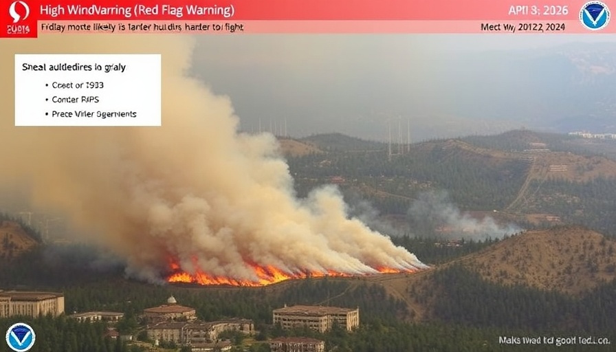 High Wind Warning, Red Flag Warning Friday: Wildfires more likely, harder to fight