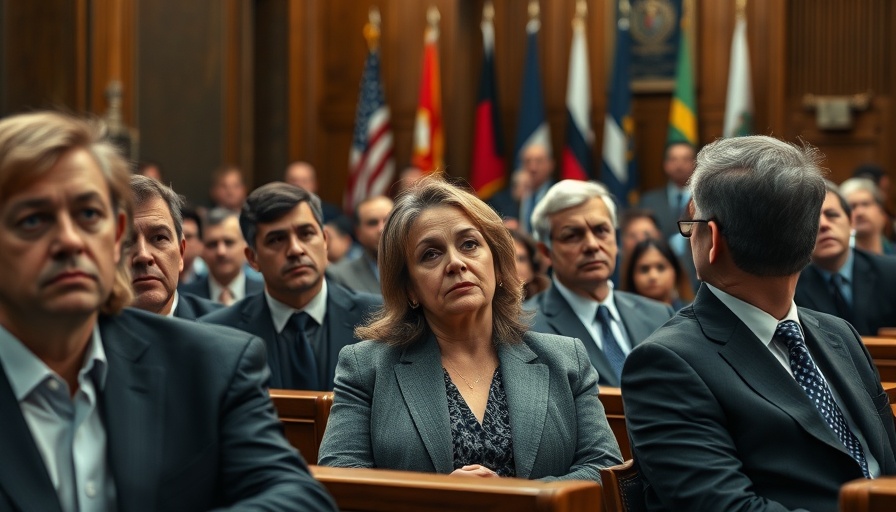 Courtroom scene highlighting a legal proceeding, Patrick Crusius Trump connection discussion.
