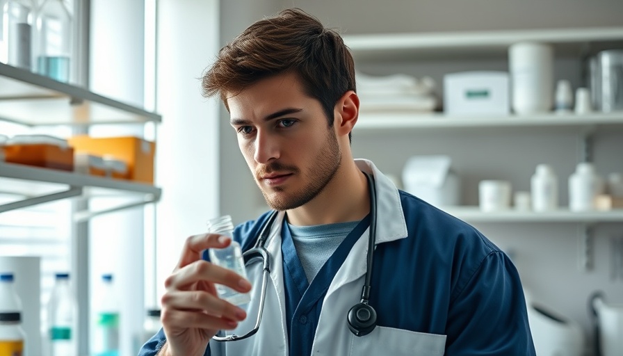 Lab worker showcasing El Paso Public Health initiatives in a modern lab.