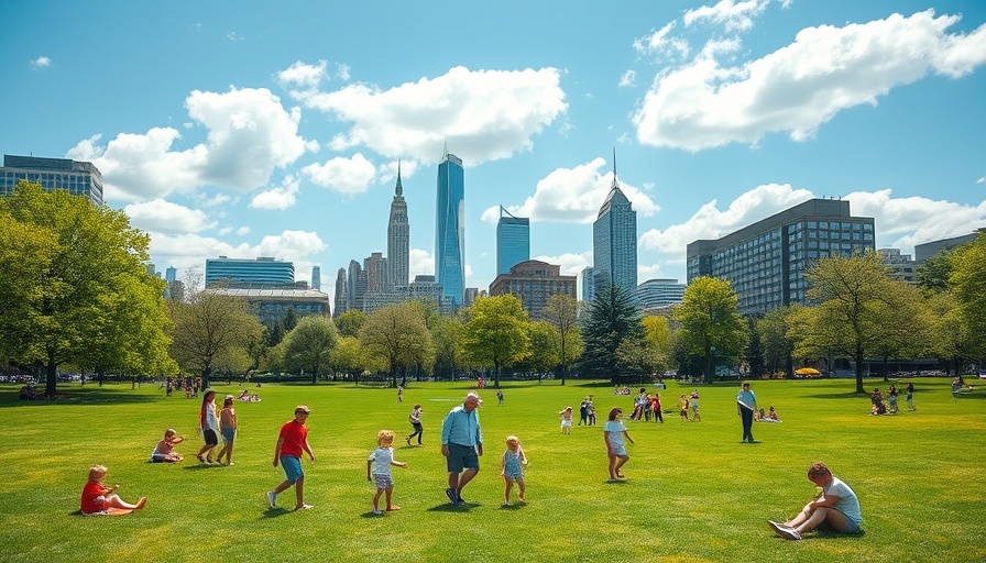 San Antonio News: Families enjoying sunny day in city park.