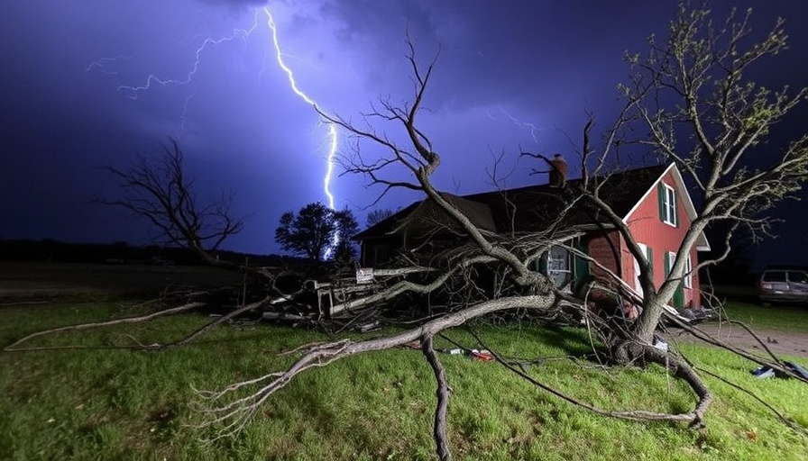 Palo Pinto County hard hit by tornadic storms Sunday night