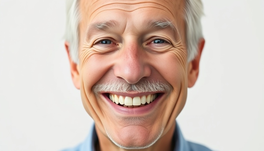 Cheerful older man smiling, representing Micro-Vacations and Productivity