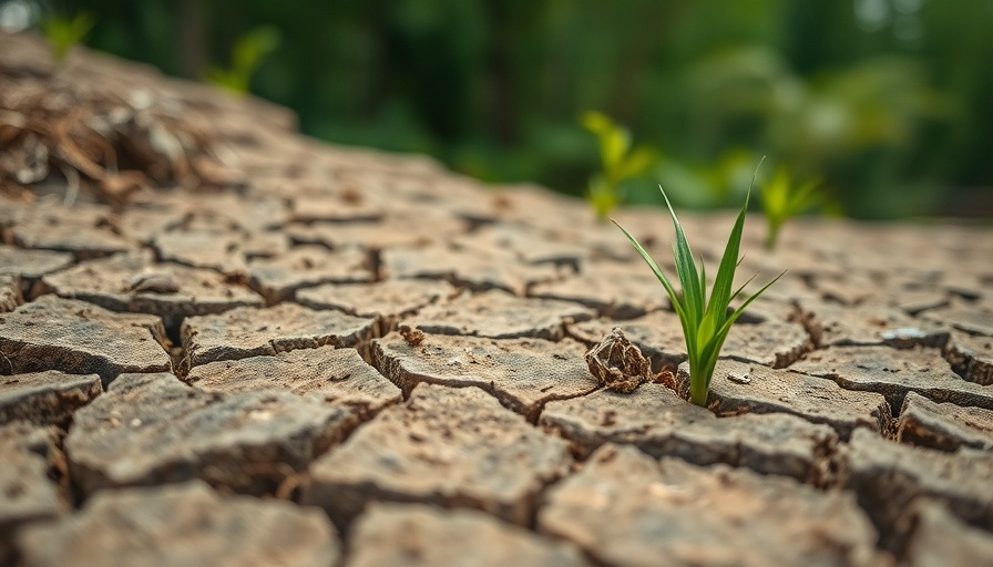 San Antonio water restrictions illustrated by cracked dry earth.