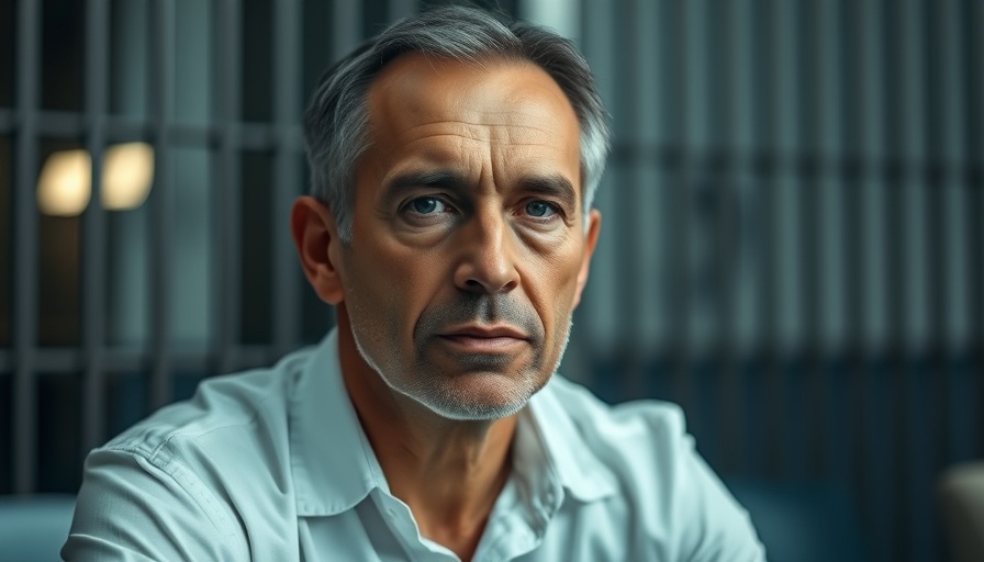 Portrait of middle-aged man indoors, James Beathard context.