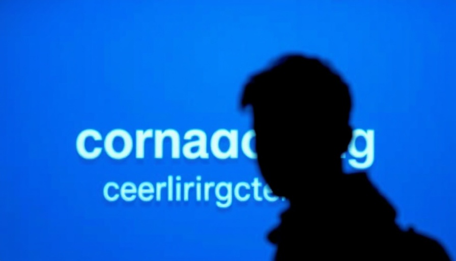 Corporate branding sign with person silhouetted, legal battle in fintech context.