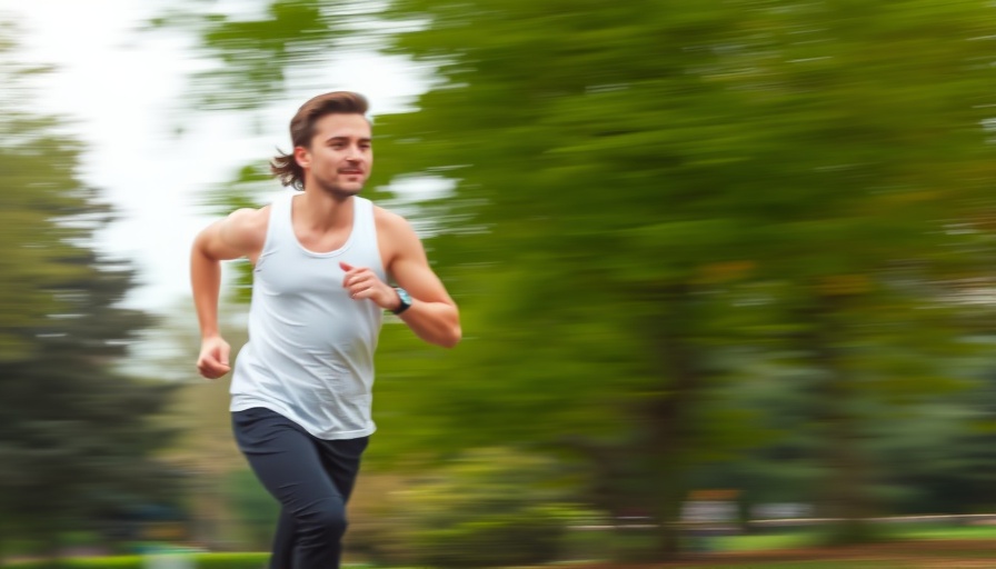 Blurry image of person running in park, Holly Bay Park incident context.