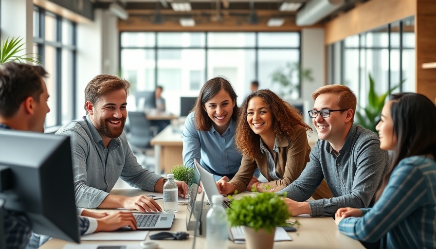 Team collaboration showing how to appreciate your employees