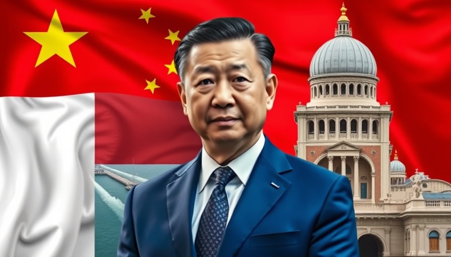 Dramatic depiction of Chinese influence in Panama Canal setup.
