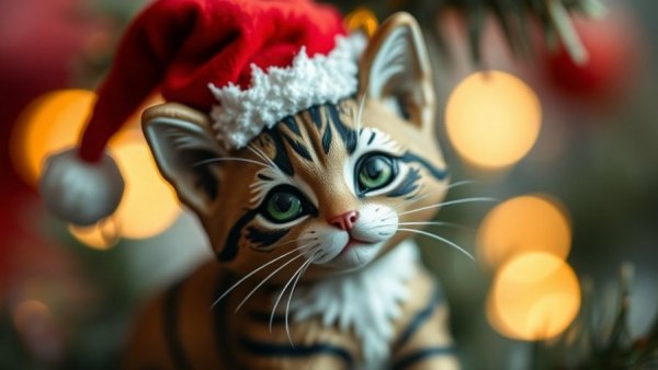 A broken kitty ornament brings the community together.