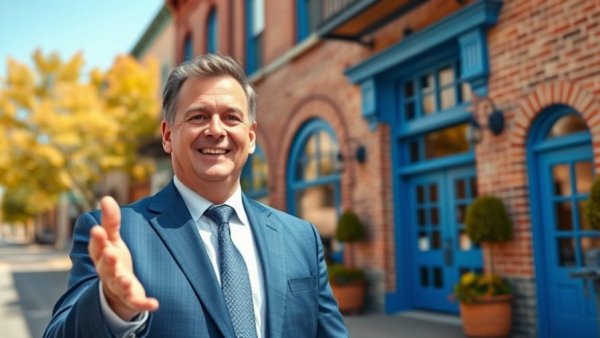 Bentonville real estate trends 2026 visual with main street backdrop.