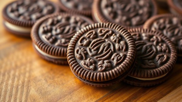 National Oreo Cookie Day close-up of Oreo cookies.