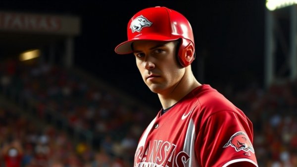 Arkansas Razorbacks player showcases determination during Mississippi State series