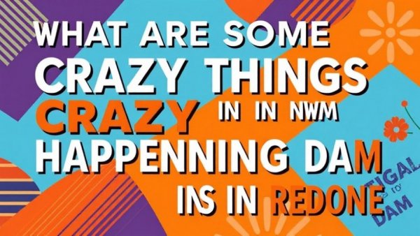 Little Sugar Dam renovation announcement with colorful geometric design.