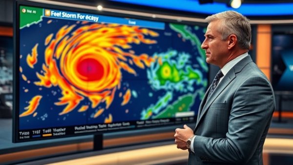 Weather forecaster discusses strong storms expected late Friday night.