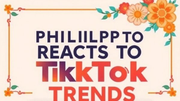 Phillip Reacts to TikTok Trends cover art in orange and blue