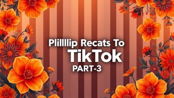 Colorful digital poster for TikTok reaction series, bold text.