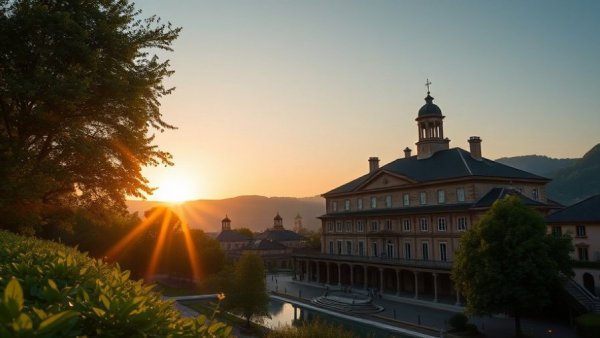 Brewing Excellence at Superior Bathhouse Brewery: scenic bathhouse row view.