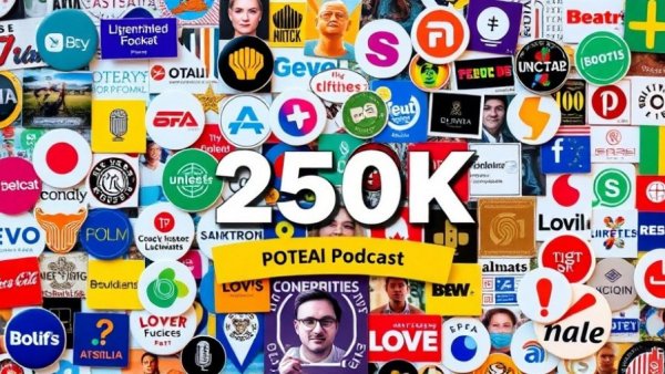 I Am Northwest Arkansas Podcast Changes cover with 250K milestone.