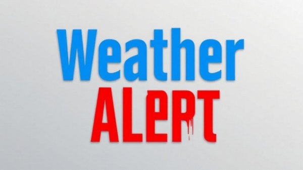 Weather Impact Alerts graphic with bold text and logo