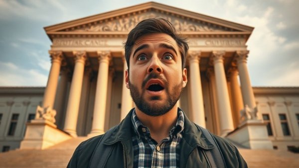 Wild events in Northwest Arkansas with a surprised man at Supreme Court.