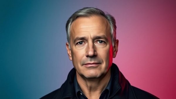 Formal portrait of a middle-aged man for National Idaho Day celebration.