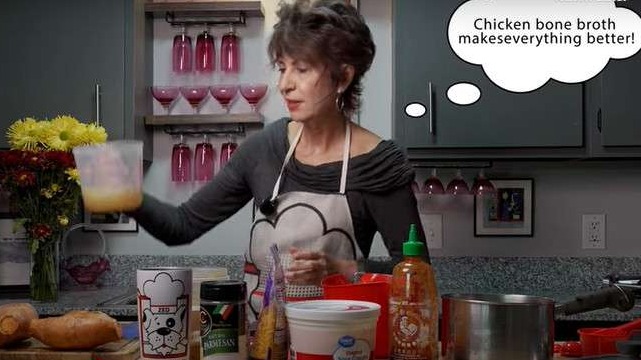 Puzzled cook with sweet potatoes in modern kitchen for Savory Mashed Sweet Potatoes Recipe.