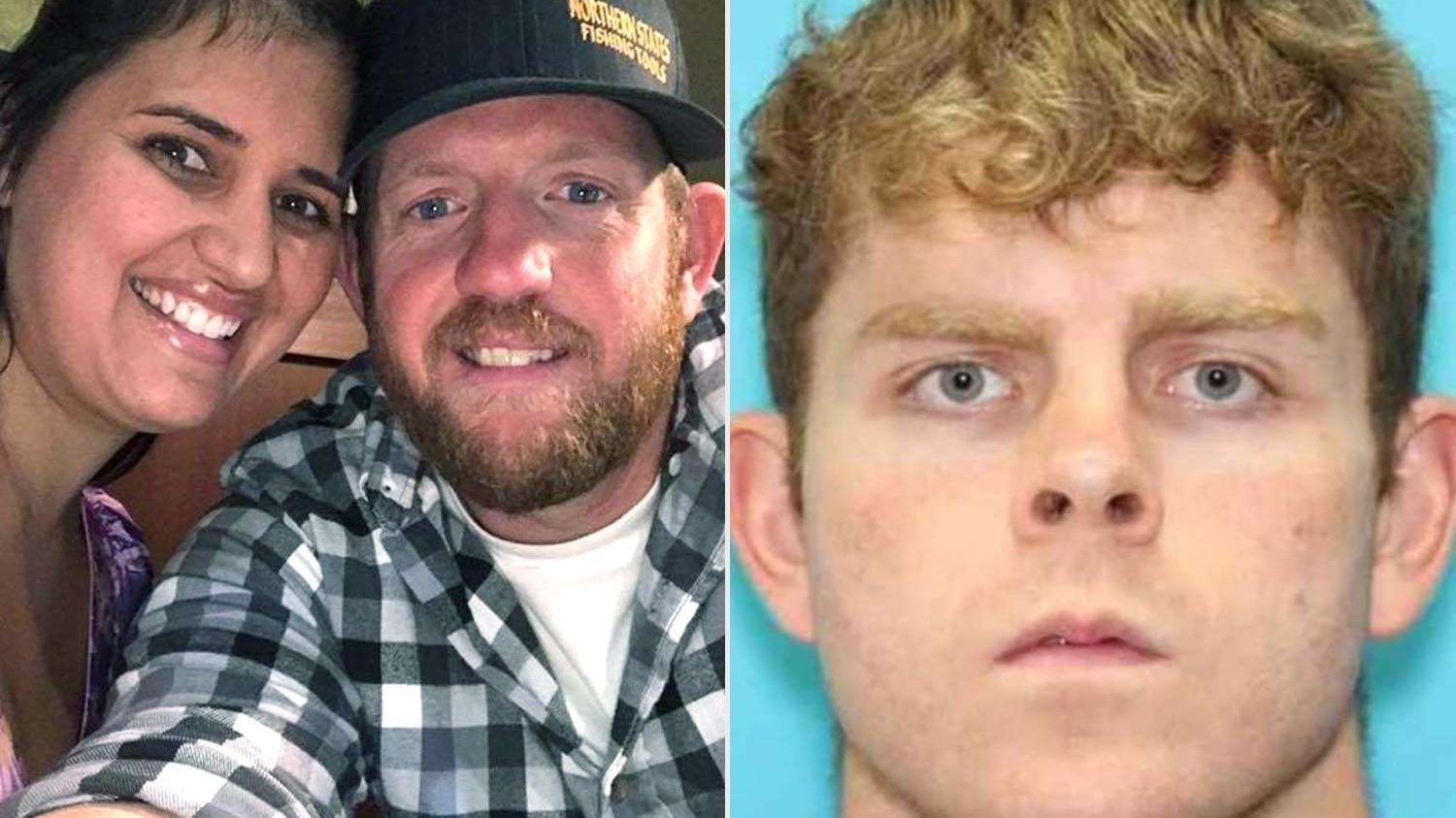 Professional man discusses Devil's Den murder case in office.