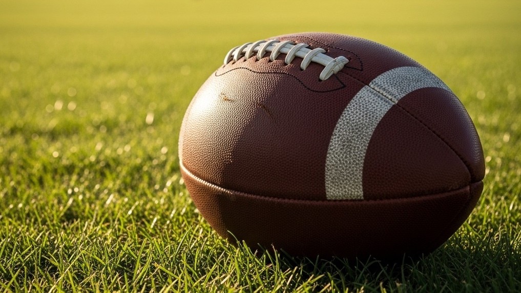 Farmington vs Prairie Grove football highlights graphic.