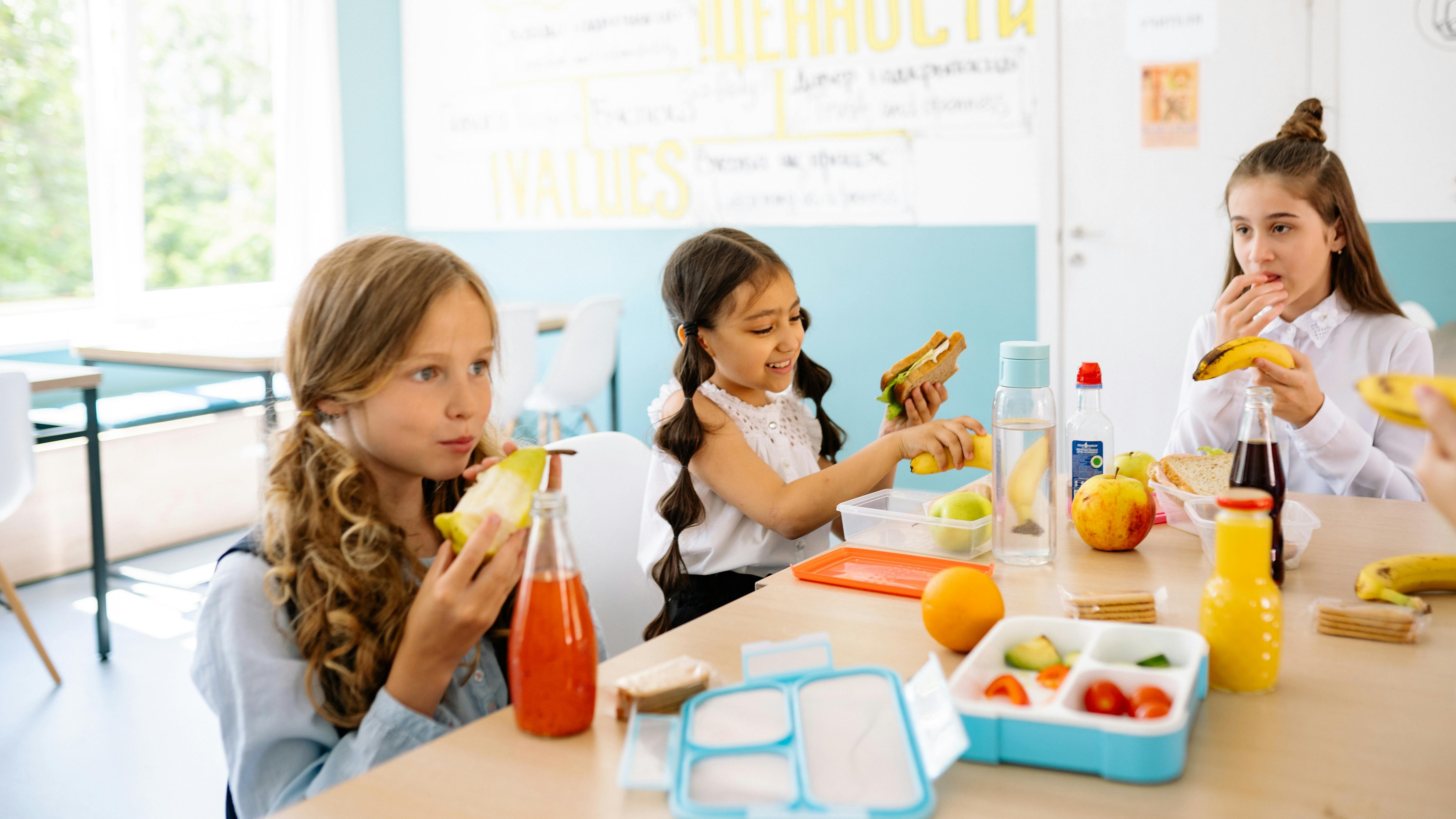 Rogers Public Schools campus providing free summer lunches.