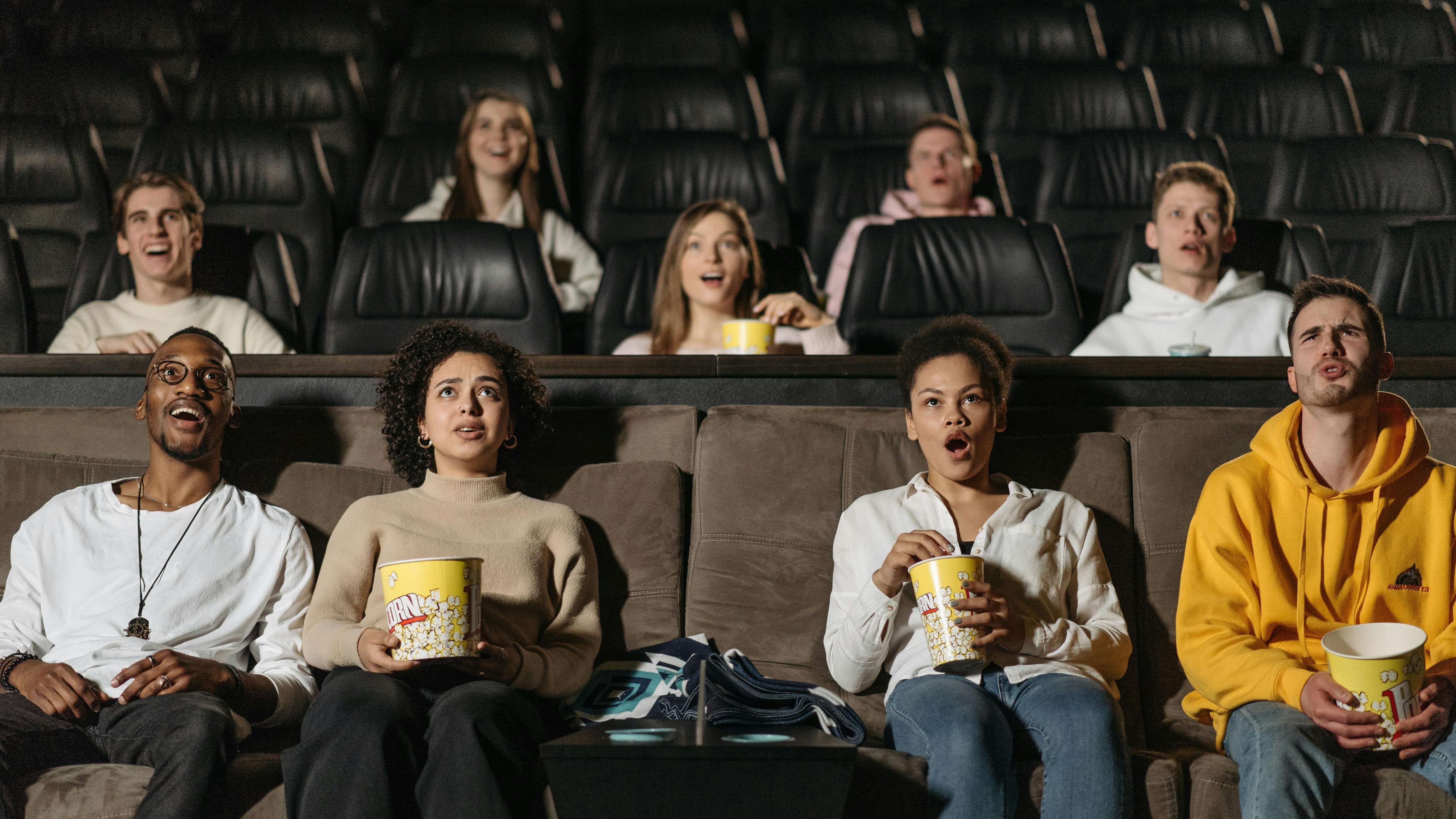Audience immersed in film at Bentonville Film Festival.