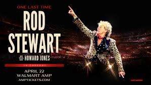 Rod Stewart coming to Walmart Amp April 22