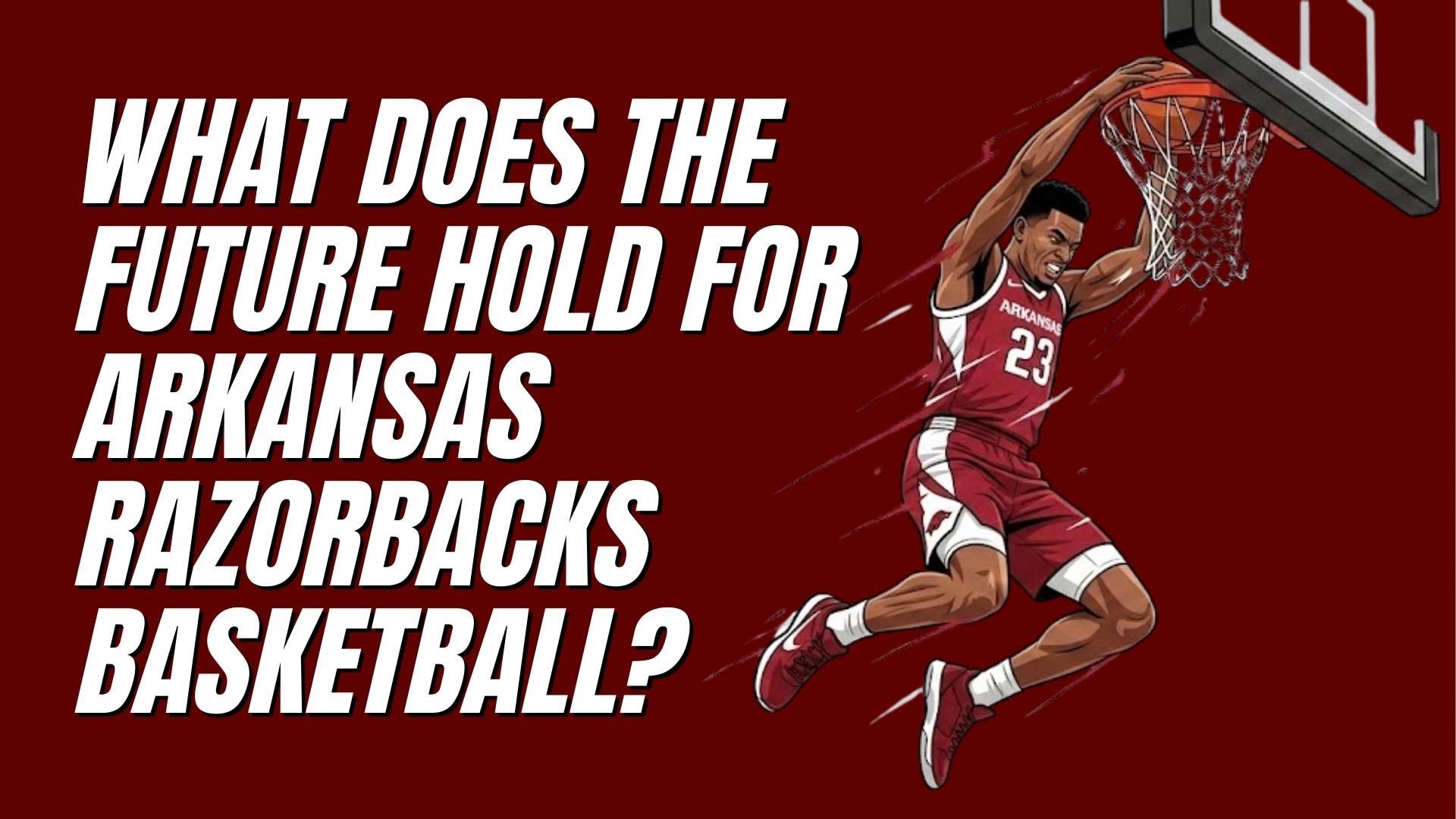 Arkansas Razorbacks sports montage with dynamic expressions.