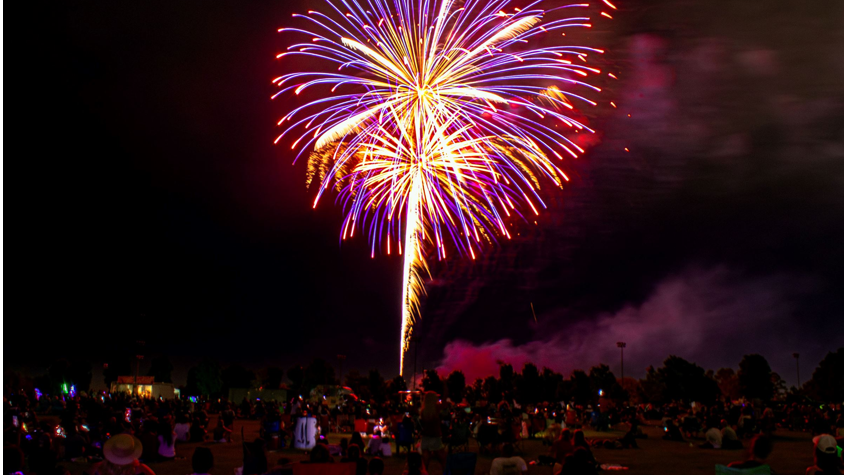 July 4th Fireworks in Northwest Arkansas