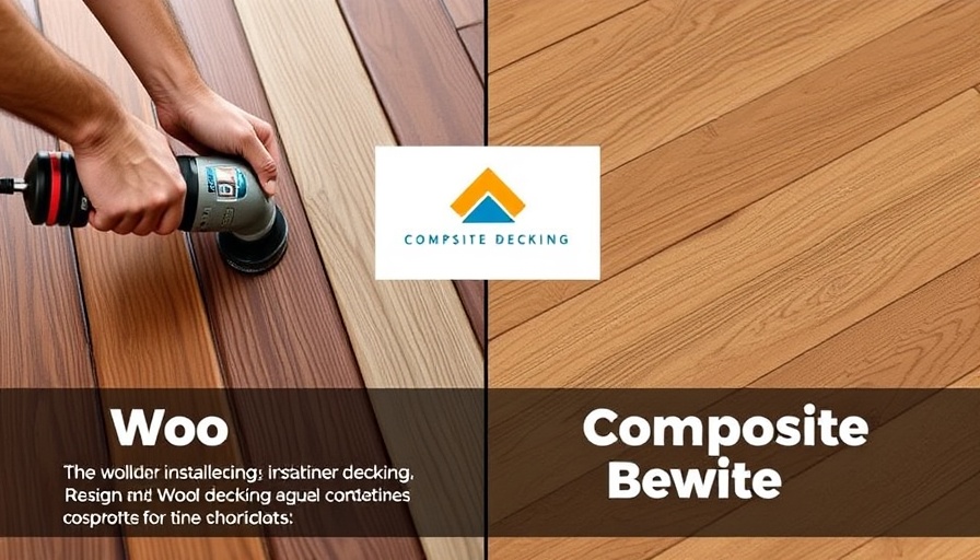 Choosing composite or wood decking: comparison of materials and installation.