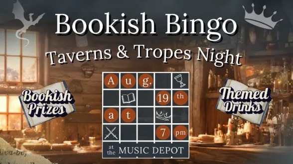 Bookish Bingo promo poster