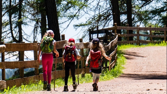 Weekend Getaway in Eureka Springs outdoor theater event under trees.