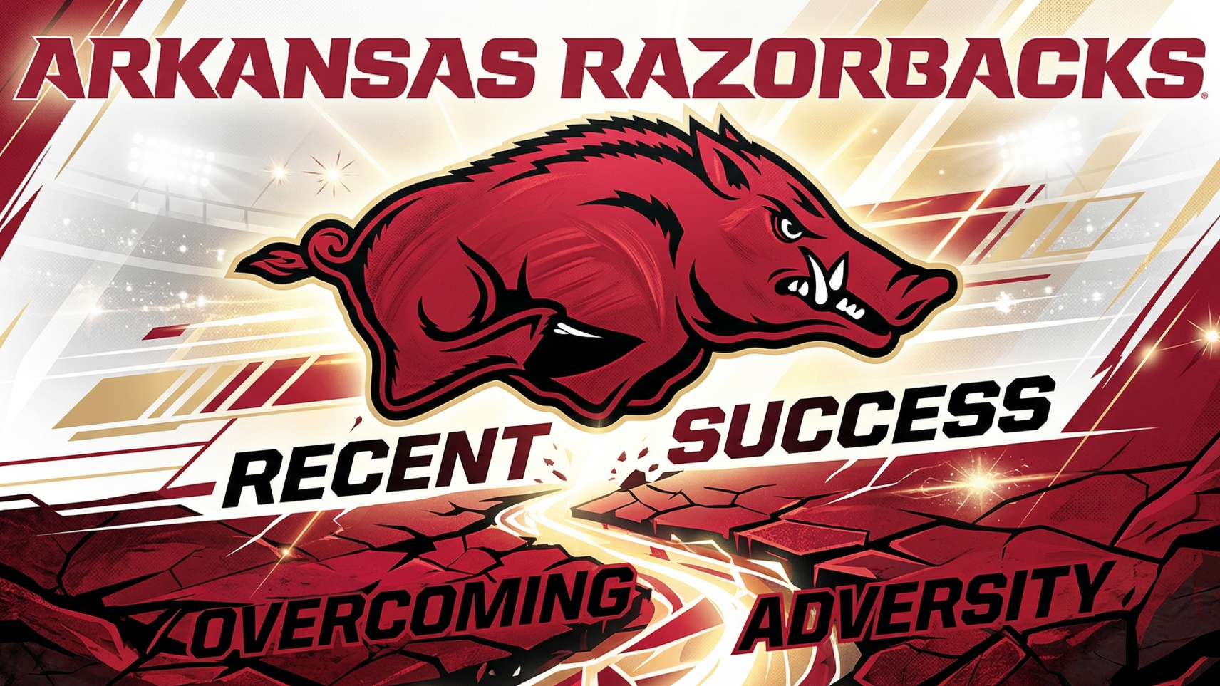 Arkansas Razorbacks team members in a casual setting